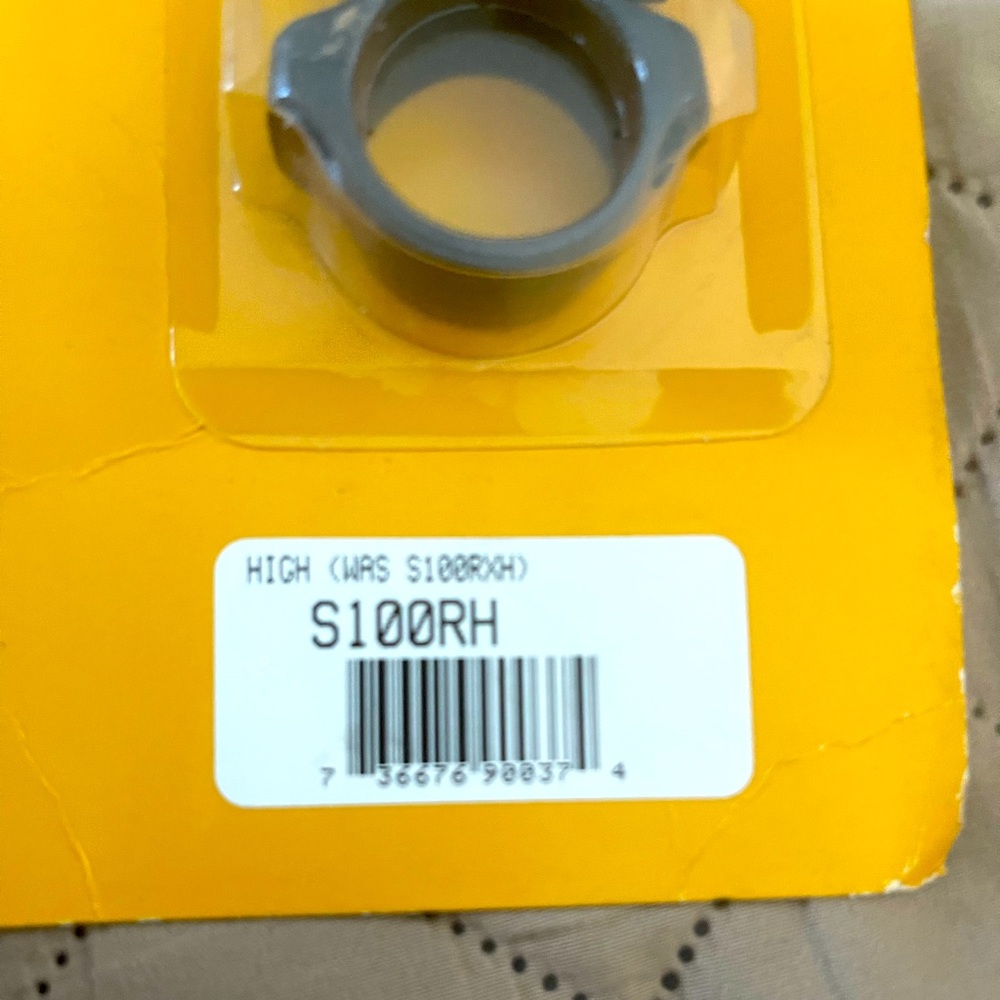 Brand New Ruger Scope EXTRA HIGH Rings Set 1"  No.1 No. 3 Rifle, # S100RXH